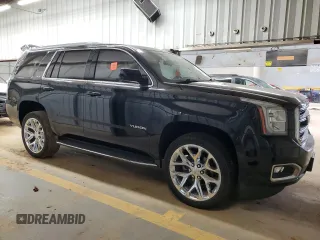 2019 GMC Yukon SLE with VIN 1GKS2AKC8KR117506, listed as a Copart auction lot 71552144 with 0 mi miles and Salvage Title. Bid and sale history available at carsss.com. Image 4.