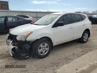 2012 Nissan Rogue S with VIN JN8AS5MT3CW264173, listed as a Copart auction lot 50833615 with 138,854 mi miles and Salvage Title. Bid and sale history available at carsss.com. Image 1.