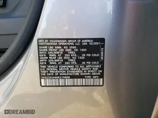 2021 Volkswagen Atlas Cross Sport 2.0T SE with VIN 1V2LC2CA4MC215808, listed as a Copart auction lot 81075644 with 101,383 mi miles and Salvage Title. Bid and sale history available at carsss.com. Image 13.