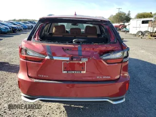 2021 Lexus RX with VIN JTJHZKFA0M2028764, listed as a Copart auction lot 75574134 with 34,988 mi miles and Salvage Title. Bid and sale history available at carsss.com. Image 6.