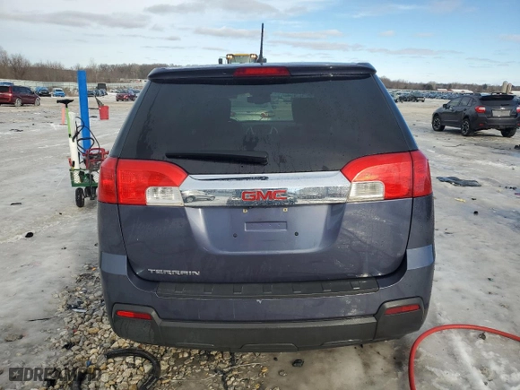 2013 GMC Terrain SLE with VIN 2GKALMEK4D6246323, listed as a Copart auction lot 42760155 with 136,547 mi miles and Salvage Title. Bid and sale history available at carsss.com. Image 6.