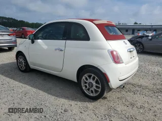 2013 FIAT 500 Pop with VIN 3C3CFFDR0DT514872, listed as a Copart auction lot 59517625 with 137,710 mi miles and Salvage title. Bid and sale history available at DreamBid. Image 2.