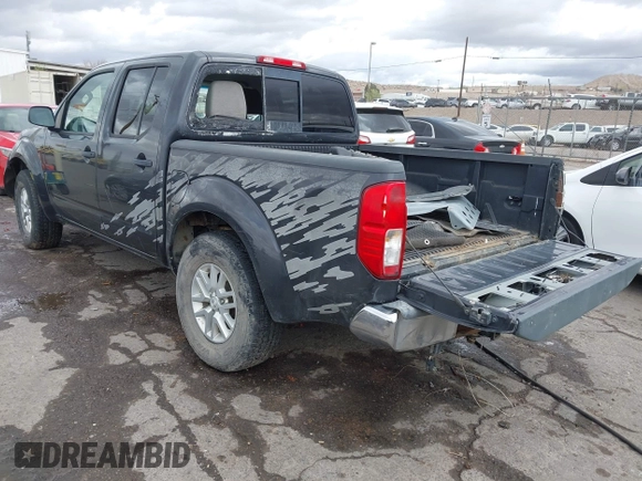 2015 Nissan Frontier SV with VIN 1N6AD0EVXFN706155, listed as a IAAI auction lot 41905504 with Not provided miles and . Bid and sale history available at DreamBid. Image 3.