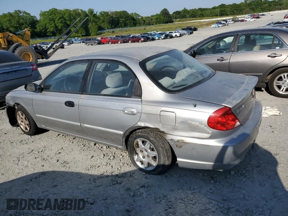 2004 Kia Spectra z VIN KNAFB121145308252, wystawiony jako Copart lot #53377555 z przebiegiem 206 439 mil mil oraz Szkoda całkowita • Salvage title. Historia ofert i sprzedaży dostępna na DreamBid. Obrazek 2.