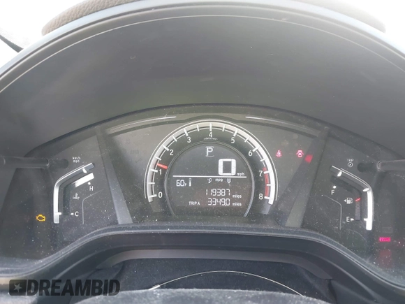 2019 Honda CR-V LX z VIN 2HKRW5H33KH401422, wystawiony jako IAAI lot #42116431 z przebiegiem 119 387 mil mil oraz . Historia ofert i sprzedaży dostępna na DreamBid. Obrazek 7.