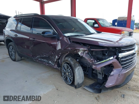 2024 Chevrolet Traverse FWD LT with VIN 1GNERGKS7RJ143173, listed as a IAAI auction lot 42049137 with 19,421 mi miles and . Bid and sale history available at DreamBid. Image 6.