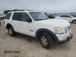 2007 Ford Explorer XLT with VIN 1FMEU73E07UB35021, listed as a Copart auction lot 44437065 with 210,039 mi miles and Salvage Title. Bid and sale history available at carsss.com. Image 4.