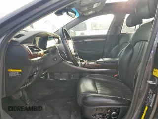 2018 Genesis G90 Premium z VIN KMHG34JA5JU037569, wystawiony jako Copart lot #58182965 z przebiegiem 90 361 mil mil oraz Szkoda całkowita • Salvage title. Historia ofert i sprzedaży dostępna na DreamBid. Obrazek 7.