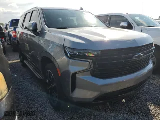2023 Chevrolet Tahoe RST with VIN 1GNSCRKD7PR194334, listed as a Copart auction lot 74819714 with 0 mi miles and Non Repairable. Bid and sale history available at carsss.com. Image 4.