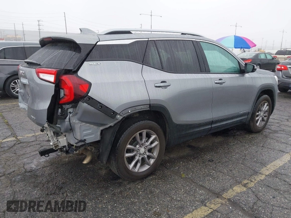 2023 GMC Terrain SLT with VIN 3GKALVEG4PL272230, listed as a IAAI auction lot 41896578 with 21,009 mi miles and . Bid and sale history available at carsss.com. Image 4.