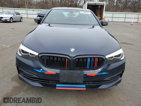 2018 BMW 5 Series 530i xDrive with VIN WBAJA7C51JWC74971, listed as a Copart auction lot 51348035 with 161,737 mi miles and Clean Title. Bid and sale history available at DreamBid. Image 5.