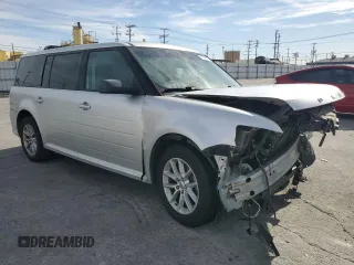 2016 Ford Flex SE with VIN 2FMGK5B89GBA22463, listed as a Copart auction lot 45943525 with 134,603 mi miles and Salvage Title. Bid and sale history available at carsss.com. Image 4.
