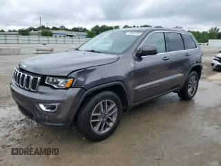 2020 Jeep Grand Cherokee Laredo E z VIN 1C4RJFAG1LC343406, wystawiony jako Copart lot #60645785 z przebiegiem 51 831 mil mil oraz Szkoda całkowita • Salvage title. Historia ofert i sprzedaży dostępna na DreamBid. Obrazek 1.