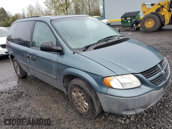2007 Dodge Caravan SE with VIN 1D4GP25R97B205587, listed as a Copart auction lot 51006755 with 195,618 mi miles and Salvage Title. Bid and sale history available at carsss.com. Image 4.