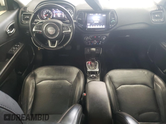 2020 Jeep Compass Limited with VIN 3C4NJCCB7LT211415, listed as a Copart auction lot 55326245 with 110,560 mi miles and Clean title. Bid and sale history available at DreamBid. Image 8.