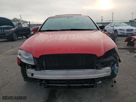2008 Audi A4 3.2L with VIN WAUDH78E28A163562, listed as a Copart auction lot 69721564 with 129,859 mi miles and Salvage Title. Bid and sale history available at carsss.com. Image 5.