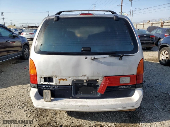 1993 Mercury Villager Wagon GS with VIN 4M2DV11W1PDJ39059, listed as a Copart auction lot 49471745 with 236,924 mi miles and Clean Title. Bid and sale history available at carsss.com. Image 6.