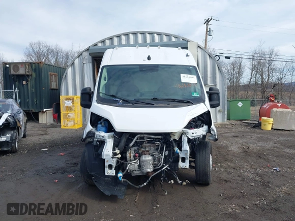 2023 Ram ProMaster Cargo with VIN 3C6MRVHG1PE543548, listed as a IAAI auction lot 41616864 with 41,453 mi miles. Bid and sale history available at carsss.com. Image 6.