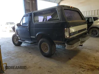 1993 Ford Bronco Custom with VIN 1FMEU15H2PLA65340, listed as a Copart auction lot 74177884 with 277,399 mi miles and Salvage title. Bid and sale history available at DreamBid. Image 2.