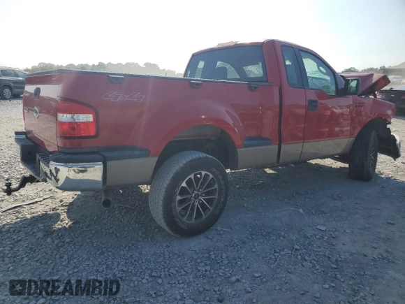 2005 Ford F-150 STX with VIN 1FTRF04W05KC08119, listed as a Copart auction lot 69045024 with 103,924 mi miles and Salvage title. Bid and sale history available at DreamBid. Image 3.