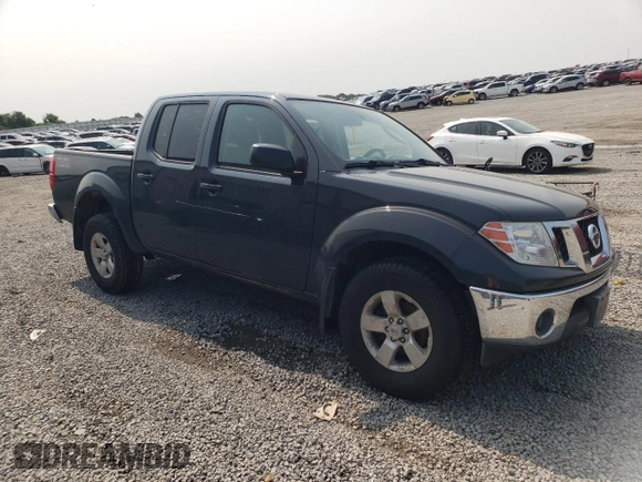 2010 Nissan Frontier LE with VIN 1N6AD0EV3AC407062, listed as a Copart auction lot 60444785 with 96,631 mi miles and Salvage title. Bid and sale history available at DreamBid. Image 4.
