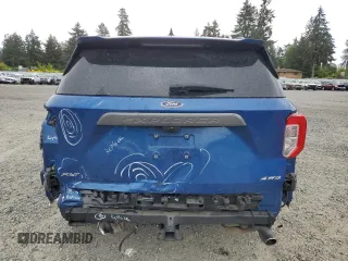 2022 Ford Explorer XLT с VIN 1FMSK8DH4NGC07759, выставлен на аукционе Copart как лот 56911615 с пробегом 33 369 миль миль и Списание • Salvage title. История ставок и продаж доступна на DreamBid. Изображение 6.