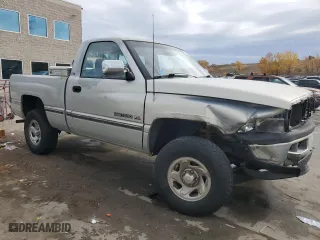 1995 Dodge Ram 1500 with VIN 1B7HF16Z2SS280640, listed as a Copart auction lot 78192444 with 164,916 mi miles and Salvage Title. Bid and sale history available at carsss.com. Image 4.