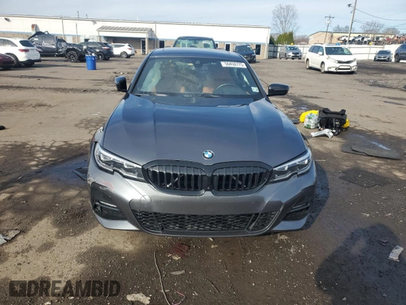 2021 BMW 3 Series 330i xDrive with VIN 3MW5R7J05M8C01209, listed as a Copart auction lot 50450775 with Not Provided miles and Salvage Title. Bid and sale history available at carsss.com. Image 5.
