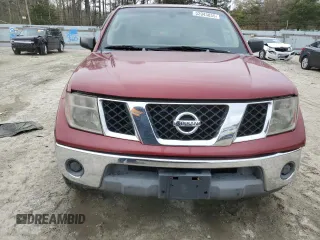2006 Nissan Frontier SE with VIN 1N6AD06U76C466659, listed as a Copart auction lot 52045855 with 218,985 mi miles and Salvage title. Bid and sale history available at DreamBid. Image 5.