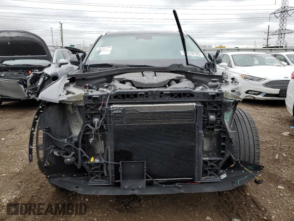 2022 Genesis GV80 with VIN KMUHCESC0NU083165, listed as a Copart auction lot 55518125 with Not provided miles and Salvage title. Bid and sale history available at DreamBid. Image 5.