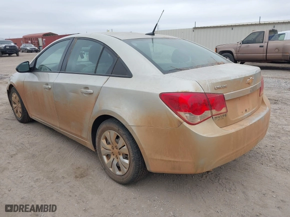 2014 Chevrolet Cruze LS with VIN 1G1PA5SH8E7211594, listed as a IAAI auction lot 41601610 with 146,478 mi miles. Bid and sale history available at carsss.com. Image 3.