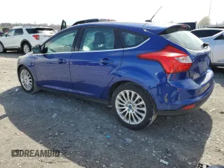 2012 Ford Focus Titanium with VIN 1FAHP3N23CL262467, listed as a Copart auction lot 50095155 with 97,785 mi miles and Salvage Title. Bid and sale history available at carsss.com. Image 2.