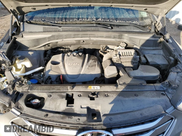 2016 Hyundai Santa Fe z VIN 5XYZU3LB6GG325735, wystawiony jako Copart lot #49379375 z przebiegiem 108 692 mil mil oraz Szkoda całkowita • Salvage title. Historia ofert i sprzedaży dostępna na DreamBid. Obrazek 12.