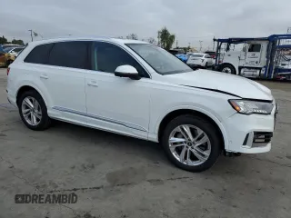 2024 Audi Q7 Premium Plus with VIN WA1LXBF73RD005671, listed as a Copart auction lot 55644265 with 17,711 mi miles and Clean title. Bid and sale history available at DreamBid. Image 4.