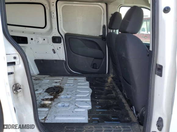 2015 Ram ProMaster City Cargo Van Tradesman SLT with VIN ZFBERFBT6F6953665, listed as a Copart auction lot 45722645 with 267,220 mi miles and Clean Title. Bid and sale history available at carsss.com. Image 11.