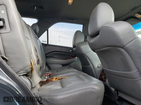 2004 Acura MDX with VIN 2HNYD18214H541850, listed as a Copart auction lot 52485625 with 223,024 mi miles and Salvage Title. Bid and sale history available at carsss.com. Image 11.