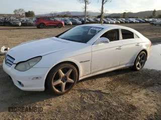2006 Mercedes-Benz CLS-Class AMG with VIN WDDDJ76X66A014683, listed as a Copart auction lot 45760745 with 175,235 mi miles and Salvage Title. Bid and sale history available at carsss.com. Image 1.