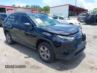 2024 Toyota RAV4 Hybrid LE with VIN 4T3LWRFV7RU124388, listed as a IAAI auction lot 42594506 with 17,494 mi miles and . Bid and sale history available at DreamBid. Image 1.