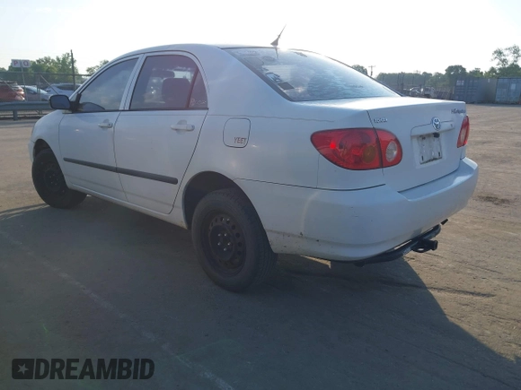 2004 Toyota Corolla CE with VIN 1NXBR32E64Z216406, listed as a IAAI auction lot 42265583 with 254,776 mi miles and . Bid and sale history available at DreamBid. Image 3.