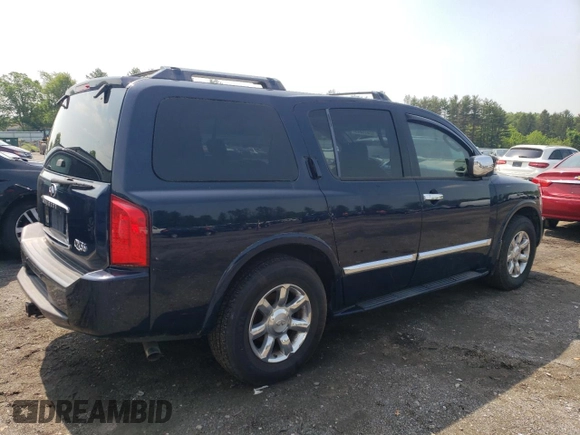 2007 Infiniti QX56 z VIN 5N3AA08C87N806622, wystawiony jako Copart lot #57411845 z przebiegiem 218 557 mil mil oraz Czysty tytuł • Clean title. Historia ofert i sprzedaży dostępna na DreamBid. Obrazek 3.