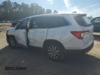 2021 Honda Pilot EX-L with VIN 5FNYF5H53MB037341, listed as a Copart auction lot 47585325 with 80,992 mi miles and Salvage Title. Bid and sale history available at DreamBid. Image 2.
