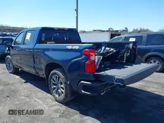2021 Chevrolet Silverado 1500 RST with VIN 1GCUYEEL3MZ212306, listed as a IAAI auction lot 41855149 with 57,291 mi miles. Bid and sale history available at carsss.com. Image 3.
