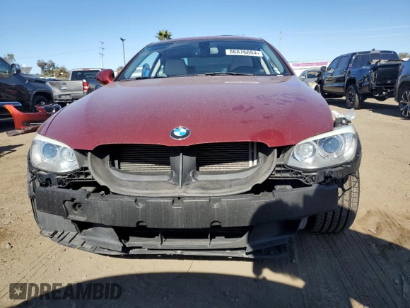 2012 BMW 3 Series 328i with VIN WBAKE5C51CE756536, listed as a Copart auction lot 86876884 with 69,010 mi miles and Salvage Title. Bid and sale history available at carsss.com. Image 5.