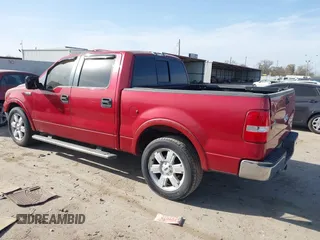 2008 Ford F-150 XLT with VIN 1FTPW12V08FB07442, listed as a IAAI auction lot 41783700 with 194,733 mi miles. Bid and sale history available at carsss.com. Image 3.