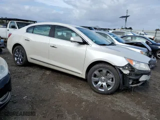 2012 Buick LaCrosse Premium 3 with VIN 1G4GH5E3XCF171729, listed as a Copart auction lot 45207255 with 136,763 mi miles and Salvage Title. Bid and sale history available at carsss.com. Image 4.