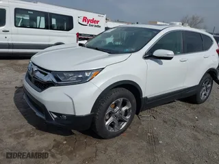 2019 Honda CR-V EX-L with VIN 2HKRW2H80KH612359, listed as a IAAI auction lot 41839120 with 36,188 mi miles. Bid and sale history available at carsss.com. Image 2.