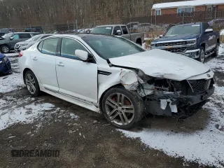 2013 Kia Optima SX with VIN 5XXGR4A63DG144869, listed as a Copart auction lot 86374924 with 187,064 mi miles and Salvage Title. Bid and sale history available at DreamBid. Image 4.