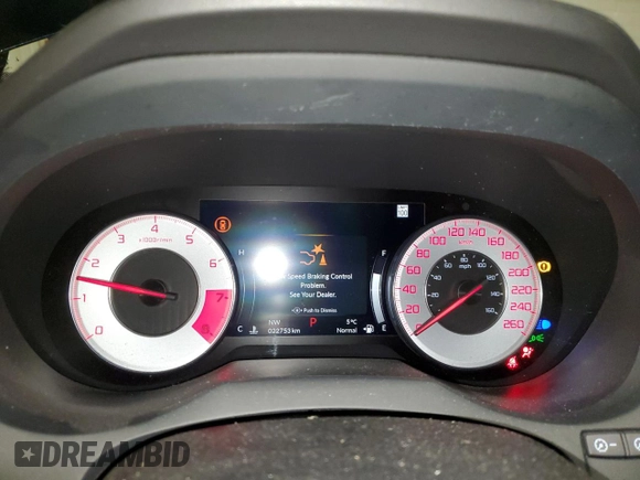 2024 Acura RDX w/A-Spec Package with VIN 5J8TC2H65RL801769, listed as a Copart auction lot 83235084 with 22,753 mi miles and Salvage title. Bid and sale history available at DreamBid. Image 9.