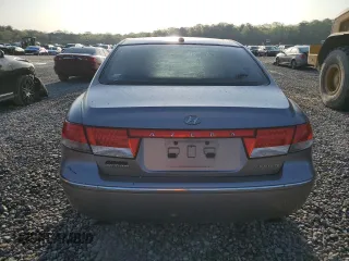 2007 Hyundai Azera SE with VIN KMHFC46F67A186888, listed as a Copart auction lot 51207075 with 128,801 mi miles and Salvage Title. Bid and sale history available at carsss.com. Image 6.