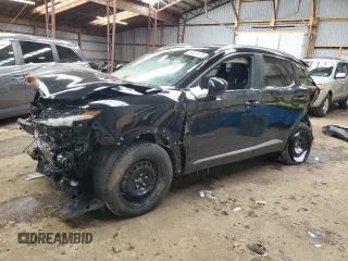 2025 Nissan Kicks SV with VIN 3N8AP6CB0SL324981, listed as a Copart auction lot 50574675 with 0 mi miles and Salvage Title. Bid and sale history available at carsss.com. Image 1.